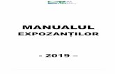 MANUALUL - araexpoapa.ro€¦ · Manualul Expozantului este conceput pentru a oferi informații utile pentru pregatirea, în cele mai bune condiții, a participării dvs. la expoziția