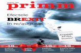 Efectele BREXIT - PRIMM · 2016-09-08 · Mihai POPESCU Director General ERGO Asigurări de Viață Interviu Al doilea faliment din piață în mai puțin de un an Asigurări FANG