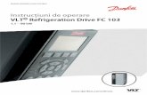 VLT® Refrigeration Drive FC 103 1.1-90kWfiles.danfoss.com/download/Drives/MG16E346.pdf · 2018-03-13 · eficiente • Interfaţa pentru ... privind cerinţele de păstrare a memoriei