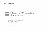 Home Theatre System - download.sony-europe.comdownload.sony-europe.com/pub/manuals/consumer/HTSF1300-S1300_IM_RO.pdf · de colectare pentru reciclarea echipamentelor electrice GmbH,