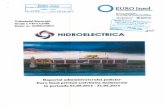 euroinsol.eueuroinsol.eu/uploads/Raport Hidro mai 2014.pdfagregate minerale (conventii de exploatare noi si prelungiri), este in curs de semnare cu Ramar Grup Construct SRL Avizul