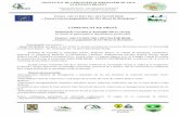 INSTITUTUL DE CERCETĂRI ŞI AMENAJĂRI …...împreună cu Ministerul Mediului şi Schimbărilor Climatice, Administraţia Parcului Natural Bucegi, Regia Publică Locală a Pădurilor