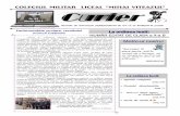COLEGIUL MILITAR LICEAL “MIHAI VITEAZUL” FONDAT 1998 … mar.pdf · 2019-02-12 · Beretele albastre În perioada 05-06.03.2011 s-a desfăşurat la Arieşeni, excursia de orientare