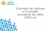 Exemple de utilizare a fondurilor europene de către ONG-uri2014-2020.adrbi.ro/media/4397/prezentare-eliza-vas.pdf · activităților de lucru cu tinerii din România, cu implicarea