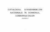 CATALOGUL STANDARDELOR NAŢIONALE ÎN DOMENIULednc.gov.md/upload/61/stand.04.2019.pdfStandard" Nr. 300-ST din 14.05.1997 ... SM SR EN 1993-1-12: 2010 Eurocod 3: Proiectarea structurilor