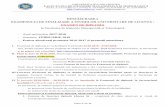 EXAMENULUI DE FINALIZARE A STUDIILOR UNIVERSITARE DE … · 2018-01-21 · Pagina 2 din 12 2. Declaraţia de autenticitate a Proiectului de diplomă (Anexa 5) în două exemplare