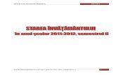 GRUP ȘCOLAR INDUSTRIAL SĂRMĂȘAG 2011-2012 invatamantului in anul... · STAREA ÎNVĂȚĂMÂNTULUI ÎN ANUL ȘCOLAR 2011-2012, SEMESTRUL II 6 OMECTS nr.3539/2012 pentru aprobarea
