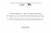 T£¢rguri ¥i Expozi¥£ii Fairs and Exhibitionsgazeta- ... 2016 T£¢rguri ¥i Expozi¥£ii Fairs and Exhibitions