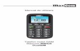 Manual de utilizare · 2018-02-17 · Manual de utilizare Telefon mobil GSM Maxcom MM428 DualSIM. 3 În cazul în care aveți nevoie de asistență tehnică, vă rugăm să contactați