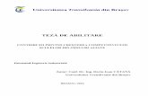 Universitatea Transilvania din Braşovold.unitbv.ro/Portals/31/Abilitare/Teze/Teza/teza - Catana RO.pdf · Teza de abilitare Dorin-Ioan CĂTANĂ 2 (A) SUMMARY The habilitation thesis