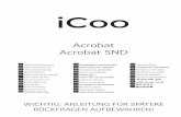 Acrobat Acrobat SND - iCoo · 2017-06-07 · SLOUpute za korištenje Navodila za uporabo HR Upute za uporabu ... OPTION C3 OPTION C4. 18 OPTION C6 OPTION C7 J 2 1 OPTION C9 OPTION