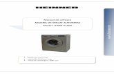 Manual de utilizare MASINA DE SPALAT …...Masina de spalat rufe Capacitate incarcare: 6 Kg Viteza de centrifugare: 1000 rpm 1 • Garanţia maşinii de spălat nu acoperă avariile