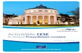 Activitățile CESE · Un cuvânt din partea Președintelui Comitetul nostru consideră că trebuie să asigurăm o tranziție lină către o societate durabilă din punct de vedere