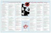 Calendar anarhist 2019 - Editura Pagini Libere · 2019-01-20 · 17 L Se termină la Sofia congresul de constituire al Federației Anarhiste-Comuniste din Bulgaria (1919). 18 M 19