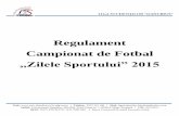 Regulament Campionat de Fotbal - univ-danubius.ro · Pentru acest campionat, nu este permisă participarea a mai mulți de 2 jucători legitimați în Liga 1, 2 și 3 de fotbal (11