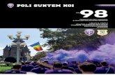 POLI SUNTEM NOI 98 - ASU Politehnica Timișoara...POLI SUNTEM NOI EDIIA98 PROGRAM DE MECI CONCEPUT ȘI REALIZAT VOLUNTAR DE DRUCKERI LIGA A II-A, ETAPA 1 SÂMBĂTĂ, 3 AUGUST 2019,