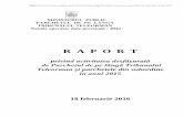 MINISTERUL PUBLIC TRIBUNALUL TELEORMAN Număr …ptteleorman.mpublic.ro/raportari/RAPORT BILANT 2015.pdfRaport privind activitatea desfăşurată de Parchetul de pe lângă Tribunalul