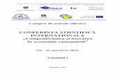 cdeap.ase.md · 2018-12-21 · Culegere de articole selective ale Conferinţei Ştiinţifice Internaţionale „Competitivitatea şi Inovarea în Economia Cunoaşterii, 28-29 septembrie