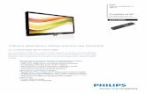 Televizor ideal pentru utilizare premium sau interactivăPrimeSuite de 26" LED MPEG DVB-T2/T/C 2/4 26HFL4007N Televizor ideal pentru utilizare premium sau interactivă cu conectivitate