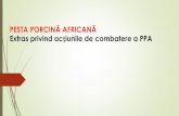 PESTA PORCINĂ AFRICANĂ - Primaria Balotestiprimariabalotesti.ro/wp-content/uploads/2018/07/registru_agricol/PPA... · pesta porcinĂ africanĂ cea mai periculoasĂ boalĂ la porc