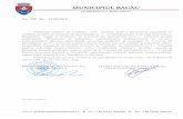 municipiulbacau.ro · - Referatul nr. 7618 din 30.072018 de aprobare a initierii unui proiect de hotärâre privind stabilirea a modalitätii de gestiune a unor activitäti din cadrul