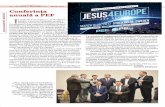 Aprilie Conferinţa Hristos e viu! · 2017-04-05 · și dincolo de Europa - a reflectat scopul mi-sional al conferinței. În jur de 250 de lideri penti-costali, din peste 35 de