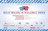 Best Roofs & Facades 2015eveniment, cu două echipe („Metal“ și „Acoperișuri clasice“), delegația noastră luând contact nemijlocit cu atmosfera și mizele unei asemenea