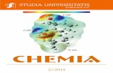 CHEMIA - Babeș-Bolyai University · environment – XA3 according to SR. EN. 206-1) and concentration C2 = 24.75g/L (corresponding to an environment with a chemical aggressively