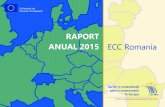 Raport anual 2015 - ECC Romania · 2016-08-10 · cu 12%, reclamațiile împotriva serviciilor hoteliere și a celor de alimentație publică – 7%, reclamațiile privind comunicațiile