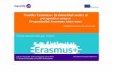 Noutăți Erasmus+ în domeniul școlar și perspective asupra ..._Noutati_si_perspective.pdf · Noutăți Apel 2018 – proiecte de schimb interșcolar (KA229) - îşi propun întărirea
