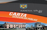 Carta Serviciilor Publice Sălaj · Carta Serviciilor Publice se dorește a fi un material util pentru cetățeni care să contribuie la procesul de reformă, profesionalizare și