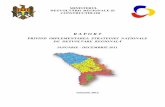R A P O R Tmadrm.gov.md/sites/default/files/Raport privind... · 2018-03-16 · 8.5 Schimb de experienţă în Federaţia Rusă ... 8.6. Seminarul „Construcția și gestionarea