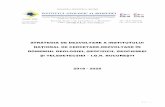 CERCETĂRII ŞIINOVĂRII INSTITUTUL GEOLOGIC AL ROMÂNIEI …igr.ro/wp-content/uploads/2019/09/Strategie-plan-de-dezvoltare-IGR-v3.pdf · Ministerul Agriculturii şi Dezvoltării