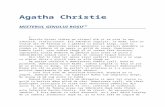 Agatha Christie · Web view— M-am gândit, zise Poirot încet, să încerc s-o conving pe Valentine Chantry să părăsească insula, dar ea nu ar fi crezut ceea ce aveam să-i