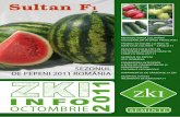 Sultan F1 - ZKI · 2013-03-01 · combateRea integRată a boliloR, dăunătoRiloR şi buRuieniloR din cultuRile legumicole soRtimentul de văRzoase la zKi sezon de succes încoRonat