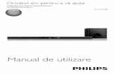 Manual de utilizare - Philips · calitate, care pot fi reciclate şi reutilizate. Acest simbol pe un produs înseamnă că produsul este reglementat de Directiva Europeană 2012/19/UE.