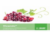 Vivando - agro.basf.ro...2 Vivando® – noul fungicid pentru protecția viței de vie Profilul Produsului 3 Vivando® - Fungicid cu acțiune pe mai multe niveluri împotriva făinării