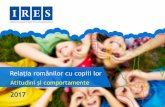 Relaţia românilor cu copiii lor - Curs de Guvernare...vise, idealuri/aspirații de viitor prieteni (gașcă) iubit/ă Da Nu Nu este cazul Întrebare filtrată: 39% dintre respondenți,