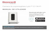 32327371-014 - Camera de supraveghere Lyric™ C1 Wi-Fisupraveghere Lyric C1 WIFI), apoi creați un cont (dacă este necesar) sau conectați-vă la contul Lyric. 6 Urmați instrucțiunile