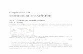 Capitolul 10 CONICE S¸I CUADRICEmath.etc.tuiasi.ro/otarniceriu/pdf/ALGAD_C_12_13.pdf · Deducem tangenta la elips˘a printr-un punct al ei prin dedublare: x ... 10.1.2 Hiperbola