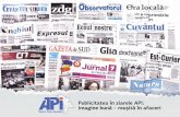 Publicitatea în ziarele API: imagine bună – reușită în afaceriapi.md/upload/files/mediakit201311.pdfZiarul de Gardă - ZdG ziar cu distribuţie naţională ... raioanele Ungheni,