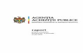 raport - Agenția Achiziții Publice...(DESFĂȘURATE PRIN METODA TRADIȚIONALĂ PE HÎRTIE) Potrivit Legii privind achiziţiile publice, în cazul în care valoarea estimativă a