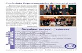 Conferinþa Departamentelor de tineret ºi copii · 1-2 David Coffey, preºedintele Alianþei Mondiale Baptiste vine în România Lideri baptiºti la instalarea noului preºedinte