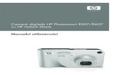Camer digital HP Photosmart R507/R607 cu HP Instant Shareh10032. · HP Adaptive Lighting Technology, eliminarea efectului de ochi roşii încorporat, 8 moduri de expunere (inclusiv