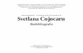 MEMBRU CORESPONDENT Svetlana Cojocaruenciclopedia.asm.md/wp-content/uploads/Svetlana-Cojocaru_internet.pdf · Opinii expuse în scrisori de recomandare Scrisoare de susţinere ...