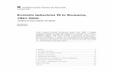 Evoluţia industriei TI în Romania, 1997-2000Institutul pentru Tehnica de Calcul SA septembrie 2001 Evoluţia industriei TI în Romania, 1997-2000-analiză pe baza datelor de bilanţ-