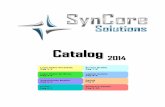 Catalog - Syncore Solutionssyncore.ro/catalog/catalog_syncore.pdf · ergonomice : deschis pentru un unghi perfect pentru citit și închis pentru a o folosi din mers. Un produs unic