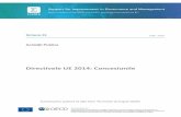 Directivele UE 2014: Concesiunile · 2016-03-29 · general, care sunt rezervate pentru entități publice sau private și nici privatizarea entităților publice care furnizează
