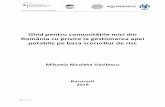 România cu privire la gestionarea apei potabile pe baza ...aquademica.ro/wp-content/uploads/2019/07/Ghid-PSA-comunitati-mici.pdf1.1 Scurt istoric despre etapele dezvoltării conceptului