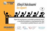 Raport de monitorizare a activității consilierilor locali, · Raport de monitorizare a activității consilierilor locali, a consilierilor județeni și a parlamentarilor aleși